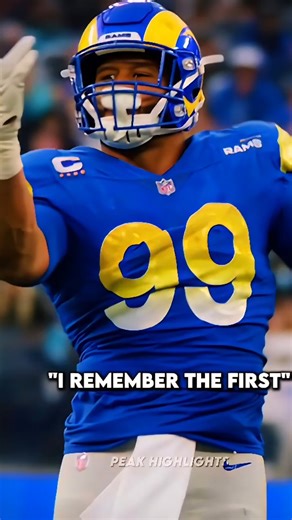 Peak Highlights | Aaron Donald can bench 500 and run a 4.6, INHUMAN ☠️ #nfl #aarondonald #viral #edit | Instagram