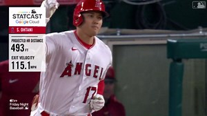 Shohei Ohtani's 493-foot homer