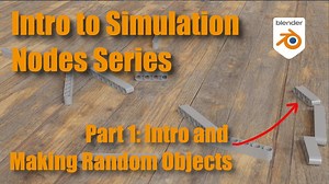 Intro to Simulation Nodes Part 1: Basics and Making Random Objects | BlenderNation Bazaar