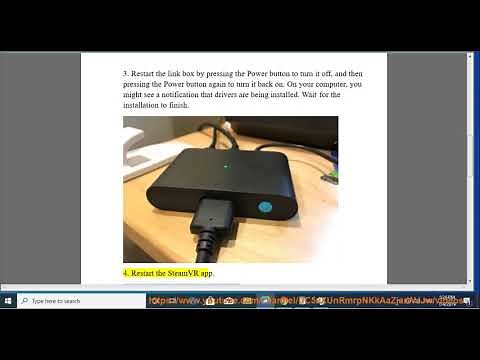 Fix Headset not found error while using SteamVR