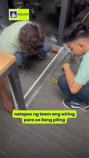 STRUCTURED CABLING SUPPLY AND INSTALLATION AT GOGO IT LAB: FIRST PROGRESS UPDATE.