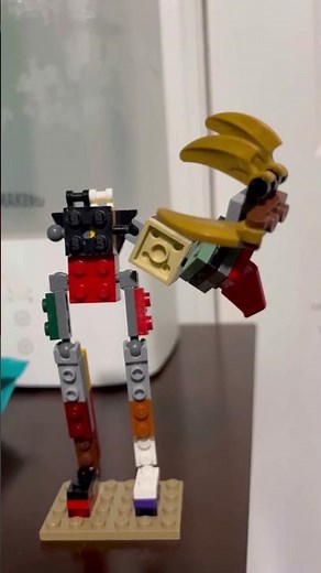 How to make a character out of Legos
