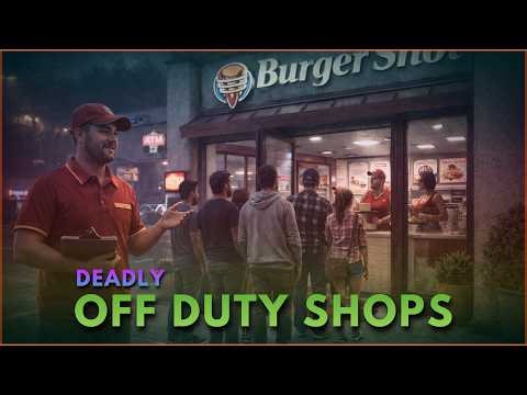 Off Duty Shops Script [QB | QBOX] - Fivem Script @DEADLYPARASITEGAMING ​