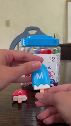 These Mini ABC Pops are more than just fun – they're a powerful tool to help your toddlers learn their ABC's and build hand strength, coordination, and those all-important fine motor skills.
