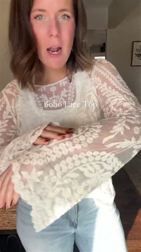 Boho Beach Cover-Up: Lace Knit Look for Summer & Festivals #BohemianFashion #SummerStyle