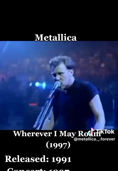 Metallica Live Concert Performance May 9 & 10, 1997