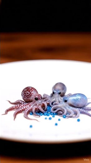 Cutest Mini Octopus 🐙 | Bạch Tuộc Tí Hon Dễ Thương #shorts #cuteanimals