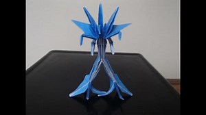 スーパー鶴星人折ってみた