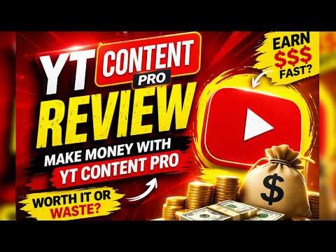 YT Content Pro Review | Make Money with YT Content Pro | Gideon Ituma