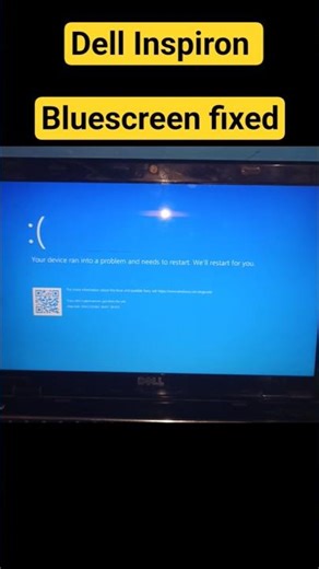 Dell Inspiron me Blue Screen Error kaise fix kare | 100% Working Solution