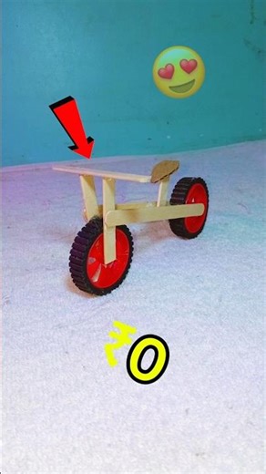 How to mini toys cycle 🤯|| DC motor cycle at home || #experiment #shorts