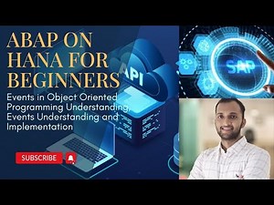 37. Events in OOABAP Implementation