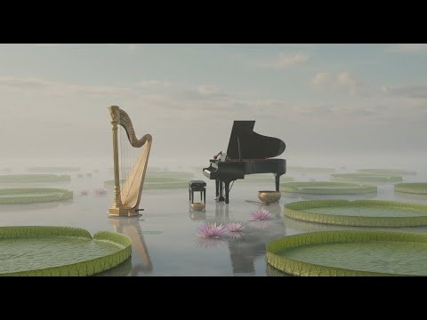 Jazz Harp and Piano Dreams Relaxing Peaceful Melodies
