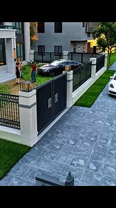 🏡 Small space, big transformation! Who says 130 sqm isn’t enough? We turned this once messy yard into a stylish parking zone, added an automatic gate, built a fish pond with lotus flowers, and even created a cozy rest area with lighting & furniture ✨ From growing veggies 🥒 to relaxing by the pond 🐟 — this yard has it all! This is more than design, it’s smart living done right 🙌 ➡️ Save this idea & share if you love outdoor makeovers! #SmartLiving #YardGoals #BackyardMakeover #OutdoorRenovati