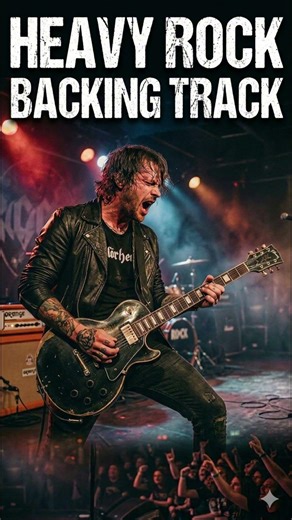 HEAVY ROCK Backing Track (F# Minor) - "Titan's Grip" | Drive
