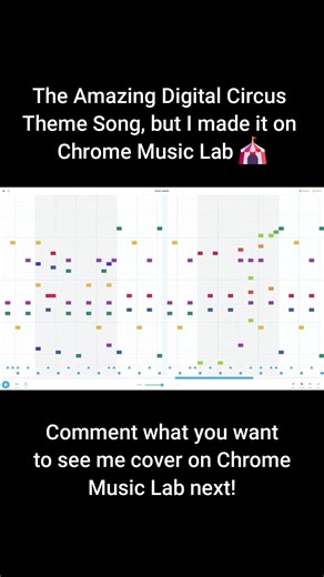 The Amazing Digital Circus on Chrome Music Lab