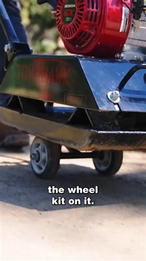 Stop Carrying Your Plate Compactor… Use a Wheel Kit