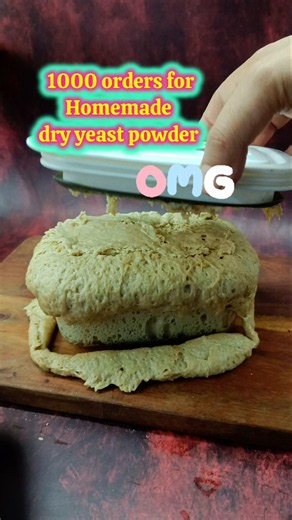Homemade Dry Yeast Powder| Does it Work?#shortsfeed