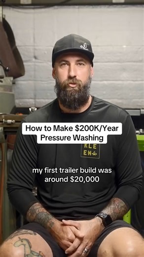 Starting a pressure washing business in 2025? 🚀 Here's how to do it step-by-step — from buying your first gear to getting your first paying clients. Whether you’re soft washing, cleaning driveways, or building a full-time biz, this video series breaks it all down 💪 #pressurewashing #pressurewashingbusiness #pressurewasher #sidehustle | Jobber