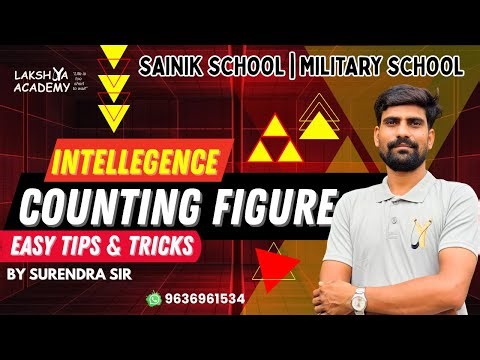 Counting Figures Tricks | Live IQ Session | RIMC, Sainik & Military School Prep