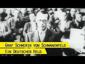 Count Schwerin von Schwanenfeld remains steadfast before Roland Freisler