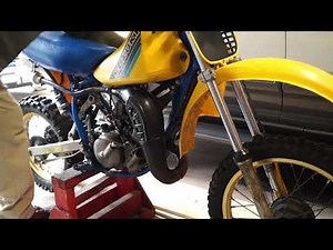 1985 Suzuki RM80 second start