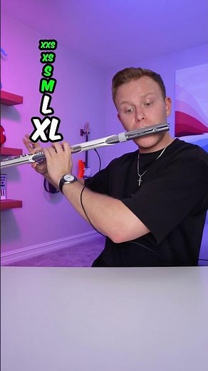 Tiny vs Large Flute!