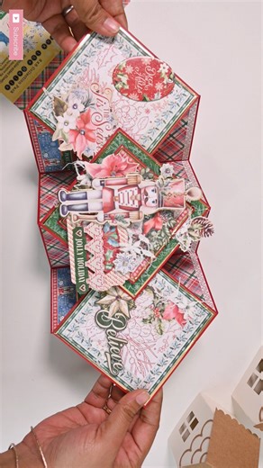 😍TRIPLE DIAMOND FLOATING CARD TUTORIAL #craftersabaa #cardmaking #diy #graphic45 #papercraft #paper