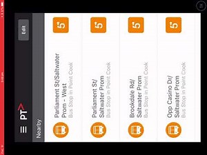 How to use the PTV app