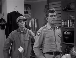 Barney loves working undercover. | Mayberry, North Carolina