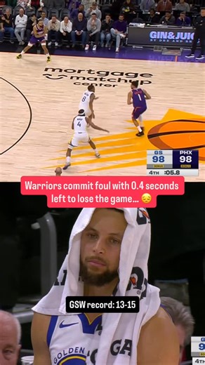 Bleacher Report on Instagram: "Suns made the free throw to win the game… tough loss for the Warriors 😪 Agree with the call?"