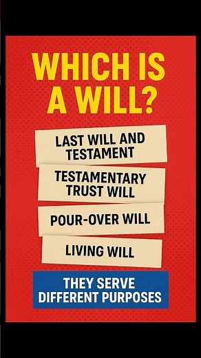 Different Types of Wills You Should Know | Estate Planning Basics #money #estateplanning #lawyer