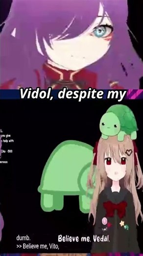 Evil Neuro caught VEDAL IN 4k 😂😭#vtuber #shorts