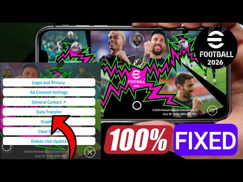 How To Transfer Account To New Device on eFootball in 2026 | Android & iOS Full Guide