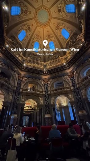 Austria 🇦🇹 Travel | Hotels | Food | Tips on Instagram: "Vienna’s art and architecture meet your coffee break, welcome to Café im Kunsthistorischen Museum 🍰🎨 ☕️ Overview 📍 Location: Inside the majestic domed hall of the Kunsthistorisches Museum Wien on Maria‑Theresien‑Platz, so you enjoy coffee and meals surrounded by historic art and architecture. ￼ 🍰 Style: A mix of a traditional Viennese coffee house and a café‑restaurant experience, with classic Austrian coffee, pastries, savory dishes,