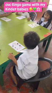 6.5K views · 81 reactions | Cvc words Bingo game 殺 | Teachër Edlyn | Facebook