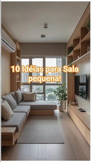 10 Ideias de Decoração para Sala Pequena: Se inspire