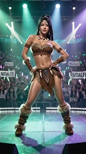 Nidalee kpop star #kpop #leagueoflegends #dance #cosplay