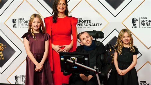 Rob Burrow's heart-breaking family video leaves SPOTY viewers in tears