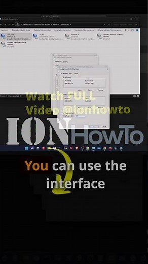Windows 11 Multiple Network Adapters Set Network Card Priority Metric Value Part 1