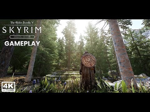 SKYRIM SE Ultra Modded Gameplay 4K I w/modlist I