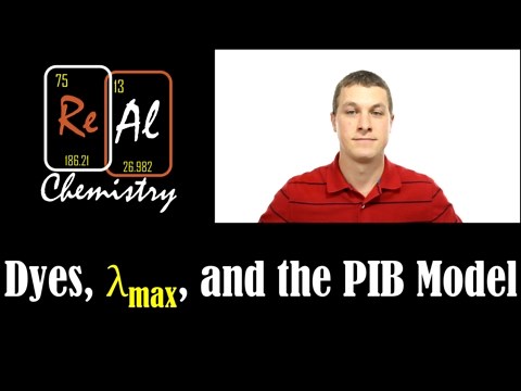 Predicting lambda max for a conjugated dye with the particle in a box - Real Chemistry