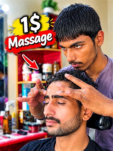 indian massage ASMR #Relaxation #BackMassage #HeadMassage #CityTasteTest #ASMR