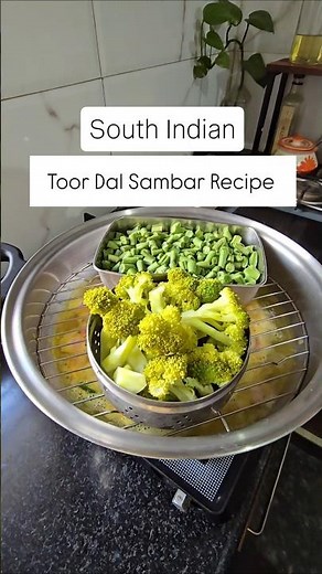 Toor Dal Sambar Recipe 🥥🍅🥬#toordalrecipe #cookingvideos #healthyrecipes #foodblogger #cookingchannel