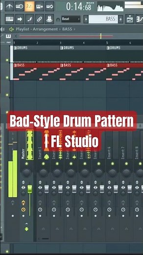 Bad-Style Drum Pattern | FL Studio