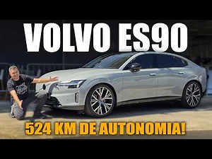 NOVO VOLVO ES90 ULTRA, o sedan elétrico de R$ 659.950,00