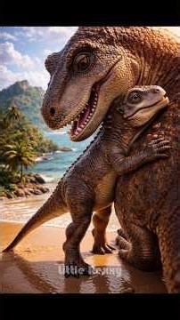 😲😍Cute Rexxy The little T-Rex Dinosaur Adventure #dinosaur #short #cute