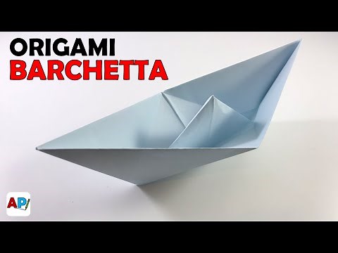 Origami semplici: Barchetta di carta fai da te