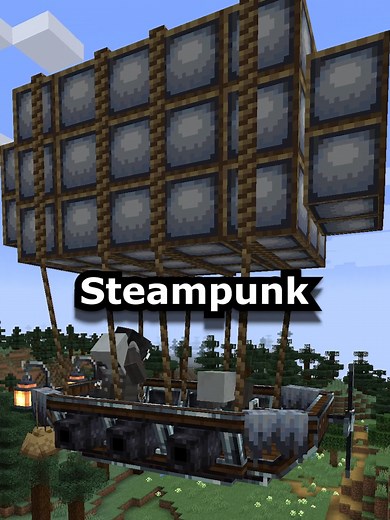 Minecraft Pillager Steampunk Mod Showcase