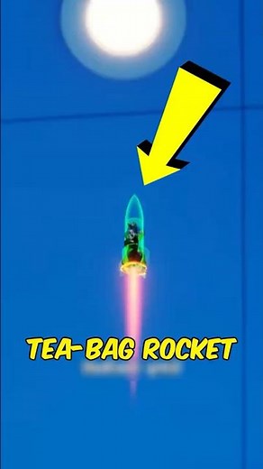 Why Does a Burned Tea Bag Fly The Science Will Shock You! 🚀🔥